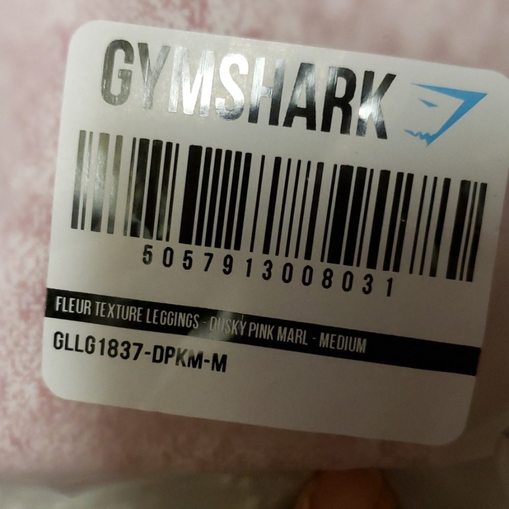 Fleur Texture LeggingsDusky Pink Marl - Picture 3 of 4